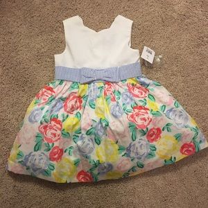 Crown & Ivy Toddler Girl Floral Dress, NWT sz 3T